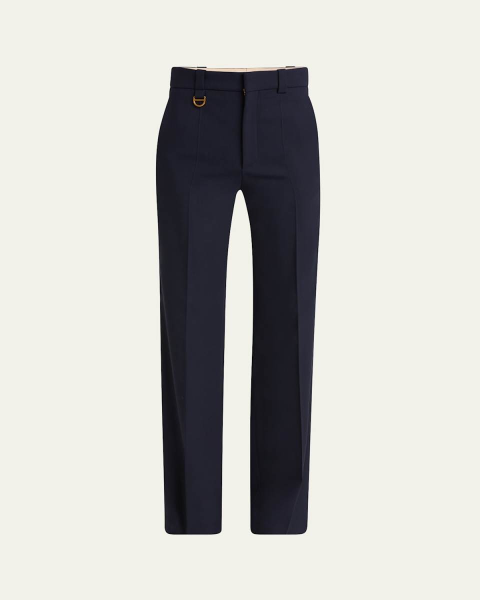 Boyish Straight-Leg Tailored Trousers